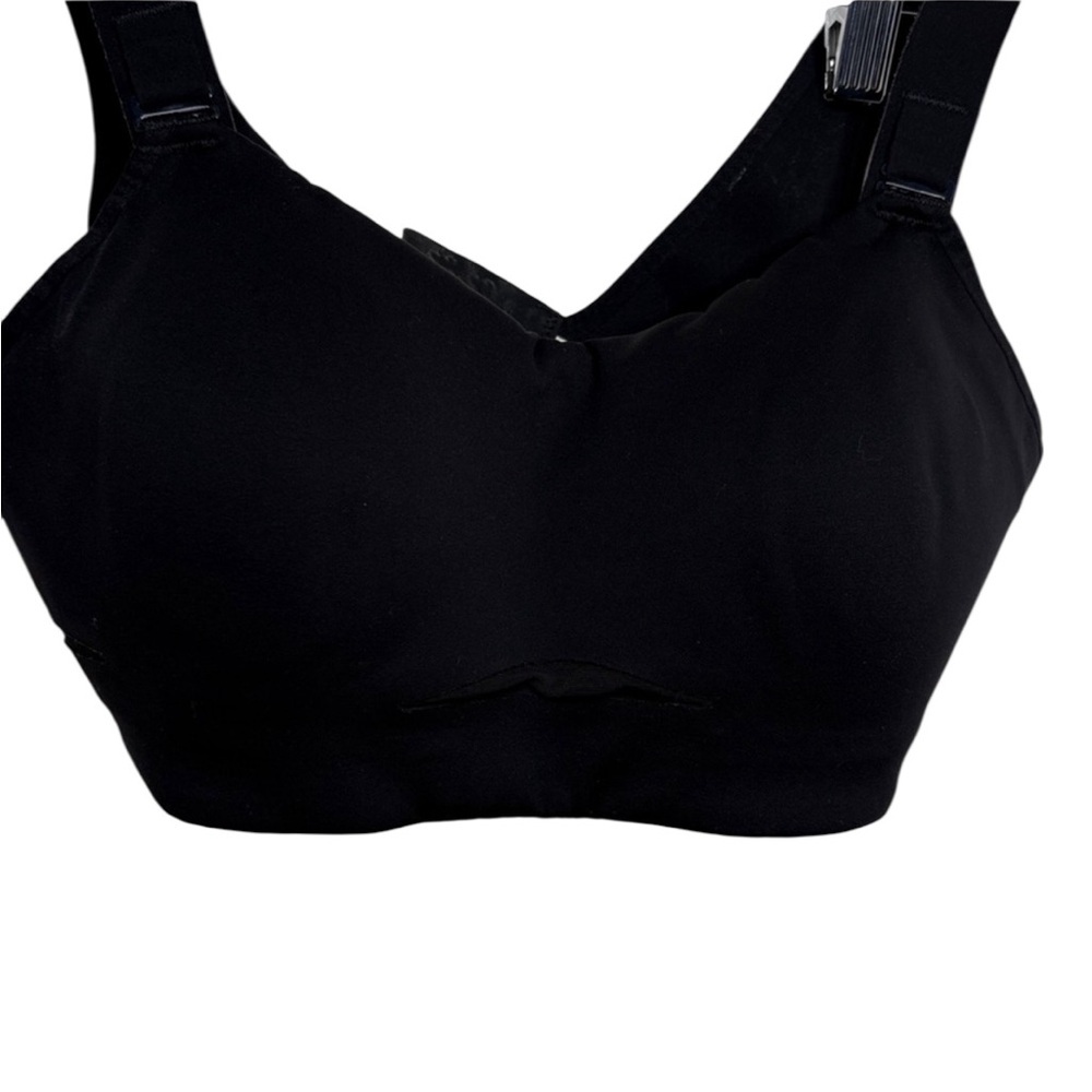 Lululemon Black Full Support Convertible Sports Bra Women Size D32 BLEMISH - Picture 2 of 6